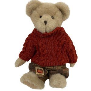 Boyds Bears Rusty B. Autumnfest Halloween Autumn Fall Pumpkin Jointed Bear